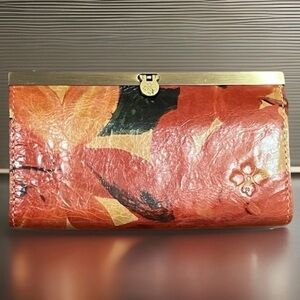 Patricia Nash Cauchy leather wallet